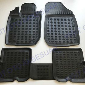 Leader Dacia Sandero Stepway 3D Siyah Havuzlu Paspas