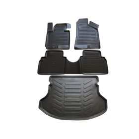 Leader Kia Sportage Siyah 3D 2010-2015 Arası Havuzlu Oto Paspas