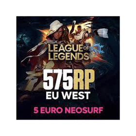 League of Legends 575 RP