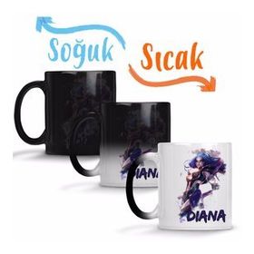 League Of Legends Diana Sihirli Porselen Kupa