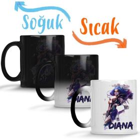 League Of Legends Diana Sihirli Porselen Kupa