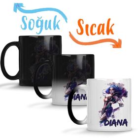 League Of Legends Diana Sihirli Porselen Kupa
