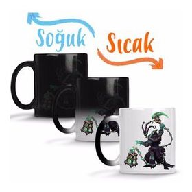 League Of Legends Kled Thresh Lanterns Sihirli Porselen Kupa