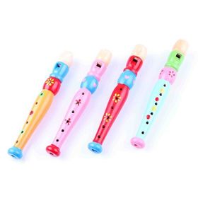 Learning Toys Ahşap Renkli Flüt