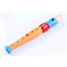 Learning Toys Ahşap Renkli Flüt