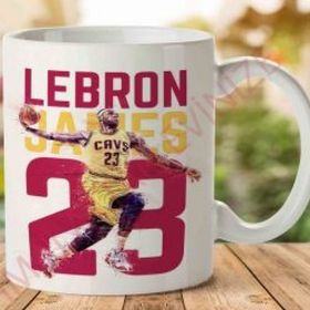 Lebron James 23 Forma Baskılı Kupa Bardak