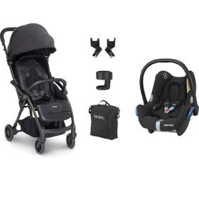 Leclerc Hexagon Carbon Black Bebek Arabası