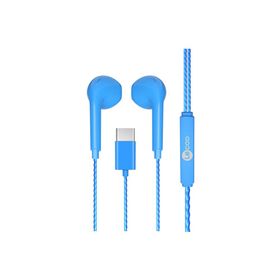 Lecoo EH104 Kablolu 3.5 mm Mavi Jacklı Kulak İçi Mikrofonlu Kulaklık