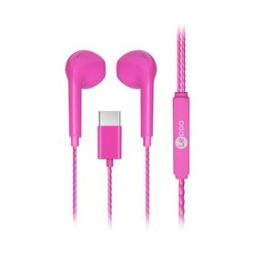 Lecoo EH104 Kablolu Pembe Type-C Kulak İçi Mikrofonlu Kulaklık
