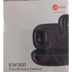 Lecoo EW301 Bluetooth 5.0 Kablosuz TWS Mikrofonlu Siyah Kulak İçi Kulaklık