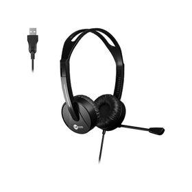 Lecoo HT106 Siyah USB Kablolu Mikrofonlu Kulak Üstü Kulaklık