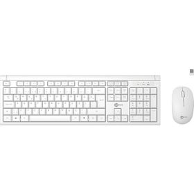 Lecoo KW200 Kablosuz Türkçe Q Beyaz Klavye ve Mouse Set