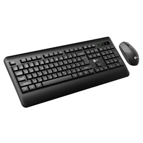 Lecoo KW202 Siyah Altın Kablosuz Klavye ve Mouse Set