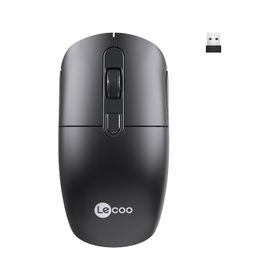 Lecoo M2001 Kablosuz Siyah Optik 1600DPI 4 Tuşlu Mouse