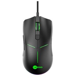 Lecoo MS109 Siyah Kablolu RGB Makro Tuşlu Optik 6400 Dpi Gaming Mouse