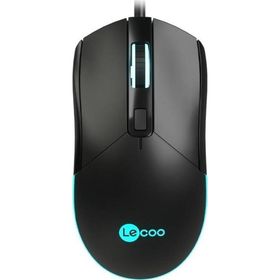 Lecoo MS120 Siyah Optik Kablolu Mouse