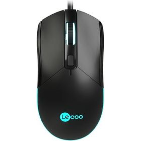 Lecoo MS120 Siyah Optik Kablolu Mouse