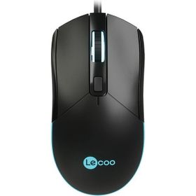 Lecoo MS120 Siyah Optik Kablolu Mouse