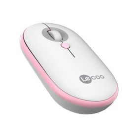 Lecoo WS212 Beyaz Pembe USB Kablosuz Mouse