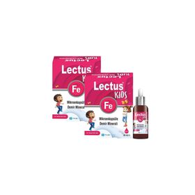 Lectus Kids Mikroenkapsule Demir 2x30 ml Damla