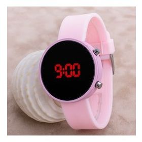 Led Watch ST-303633 Toz Pembe Kız Çocuk Kol Saat