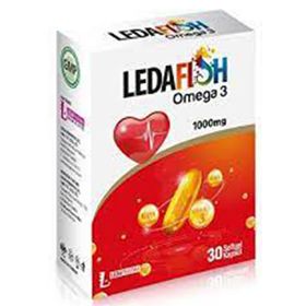 Ledapharma Ledafish Omega 3 1000 mg 2x30 Kapsül Balık Yağı