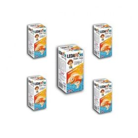 Ledapharma Ledafish Omega-3 Portakal Aromalı 5x150 ml Balık Yağı