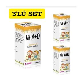Ledapharma Ledavit Vitamin A D 3x20 ml Damla