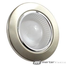 Ledon LD-1009S 5W Beyaz-Saten Mercekli Downlight Cob Led