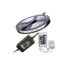 Ledon LD1606 RGB Üç Çipli Silikonlu 5 mt Şerit Led Seti