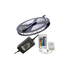 Ledon LD1606 RGB Üç Çipli Silikonlu 5 mt Şerit Led Seti