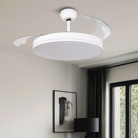 Ledvance Osram Ceiling Wing Fan 36 W D105 Aydınlatmalı Uzaktan Kumandalı Tavan Vantilatörü