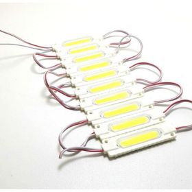 Ledwell Beyaz 10 Adet Cob Ledli Mercekli Modül Led