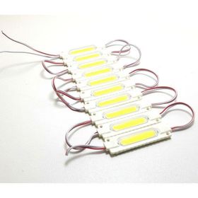 Ledwell Beyaz 10 Adet Cob Ledli Mercekli Modül Led