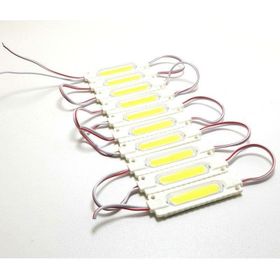 Ledwell Beyaz 10 Adet Cob Ledli Mercekli Modül Led