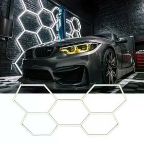 Ledx Al-Rw7226 Altıgen Petek 240W Beyaz Led Armatür Garaj Dekoratif Aydınlatma