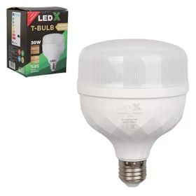 Ledx Al-Tb30 Akım Korumalı 30 Watt 3600 Lümen E27 Beyaz Kristal Torch Led Ampul