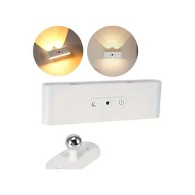 Ledx Sk-Bd188f Çift Yönlü Hareket Sensörlü Dekoratif Şarjlı Duvar Aplik