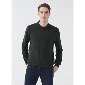 Lee 241010 Yeşil Erkek Sweatshirt