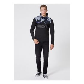 Lee 2410478101 Siyah Erkek Sweatshirt