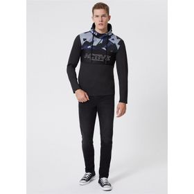 Lee 2410478101 Siyah Erkek Sweatshirt