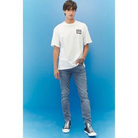 Lee Austin Tapered Fit Erkek Kot Pantolon Siyah 36W / 32L