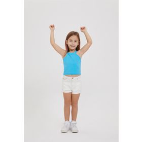 Lee Cooper 202 LCG 242001 Gia Turkuaz Kız Çocuk Top T-shirt
