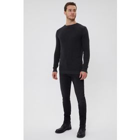 Lee Cooper 211 LCM 241058 Clayton O Yaka Koyu Gri Erkek Kazak