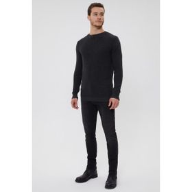 Lee Cooper 211 LCM 241058 Clayton O Yaka Koyu Gri Erkek Kazak