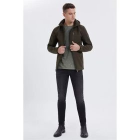 Lee Cooper 221 LCM 232001 Haki Neron Erkek Mont