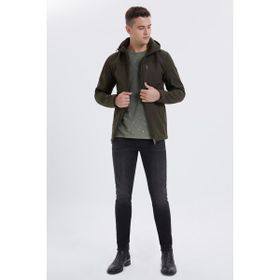Lee Cooper 221 LCM 232001 Haki Neron Erkek Mont