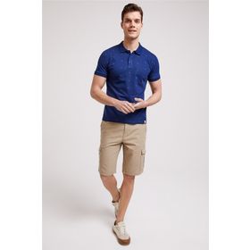 Lee Cooper 222 LCM 221008 MAN 1 Slim Fit Bej Erkek Şort