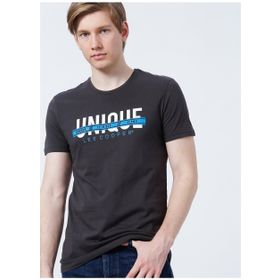 Lee Cooper 222 Lcm 242012 Antrasit Erkek T-Shirt