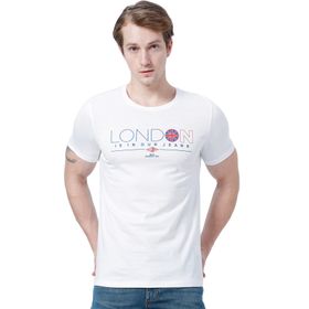Lee Cooper 222 Lcm 242013 Kırık Beyaz Erkek T-Shirt